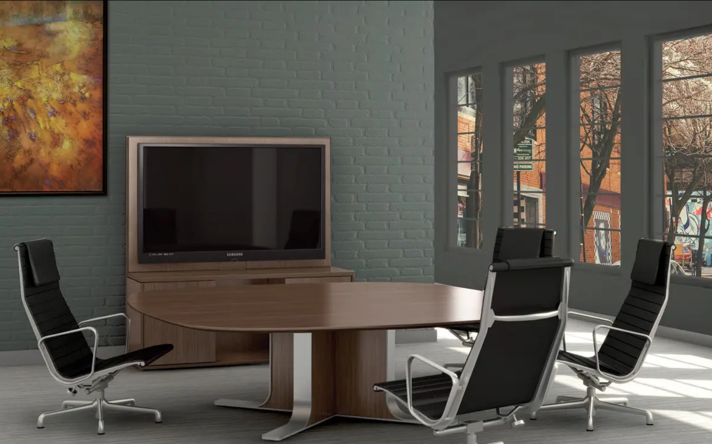 round conference table